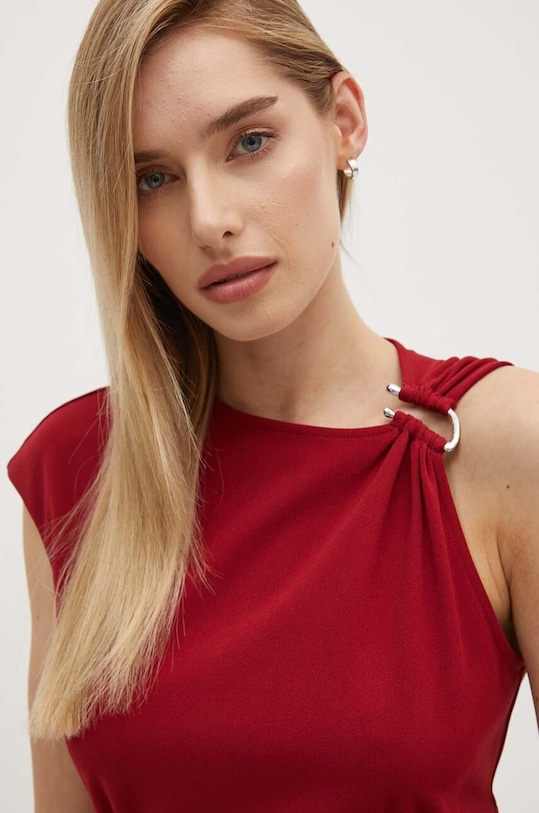 Φόρεμα Calvin Klein μπορντό K20K207179