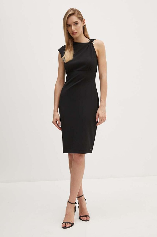 Calvin Klein sukienka K20K207179 czarny AW24