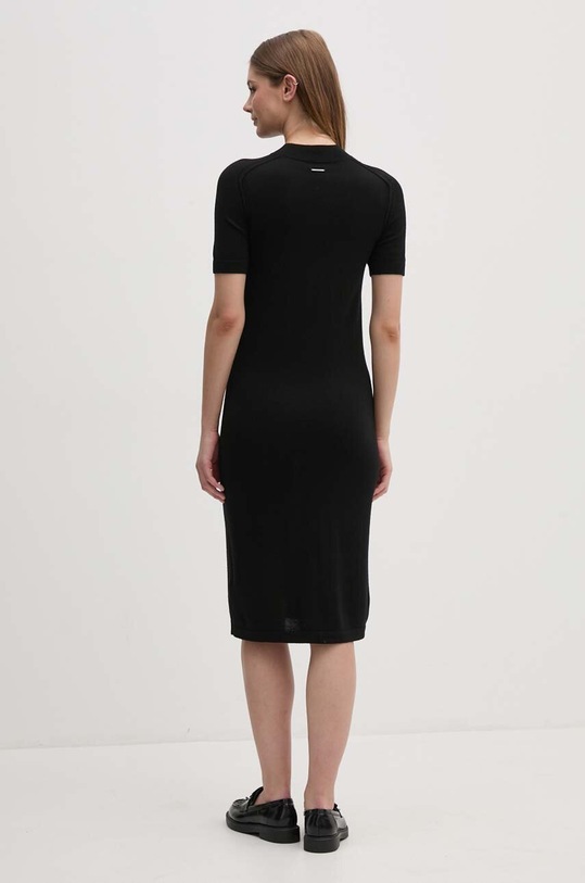 Odzież Calvin Klein sukienka wełniana K20K207221 czarny