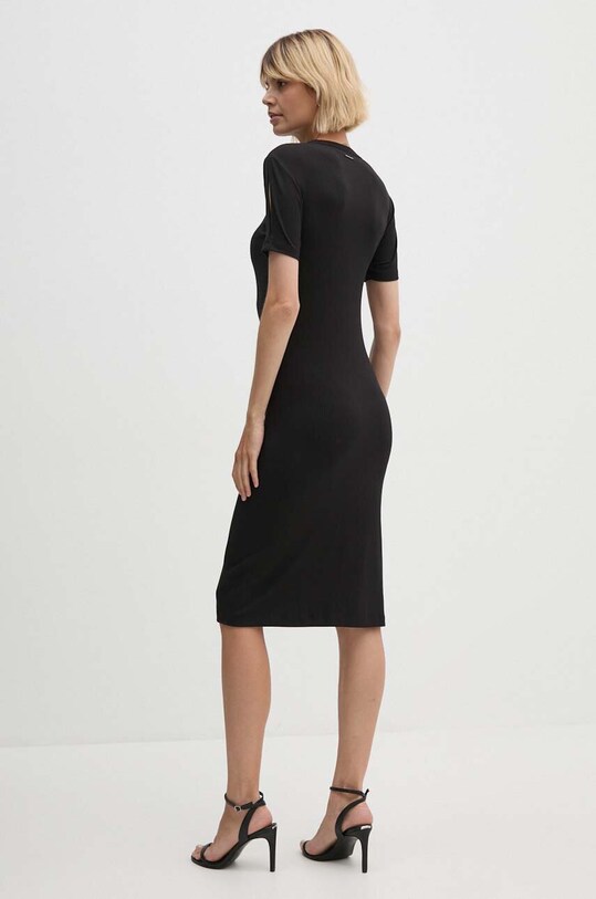 Calvin Klein sukienka K20K207233 czarny AW24