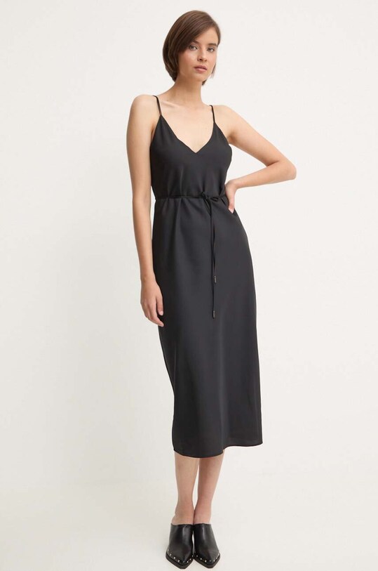 Платье Calvin Klein casual чёрный K20K207566