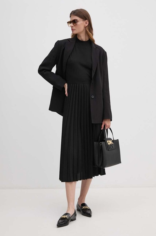 Šaty Tommy Hilfiger WW0WW42020 černá AW24