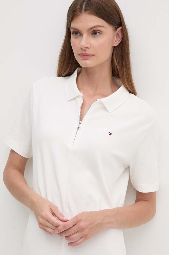 Tommy Hilfiger sukienka beżowy WW0WW42115