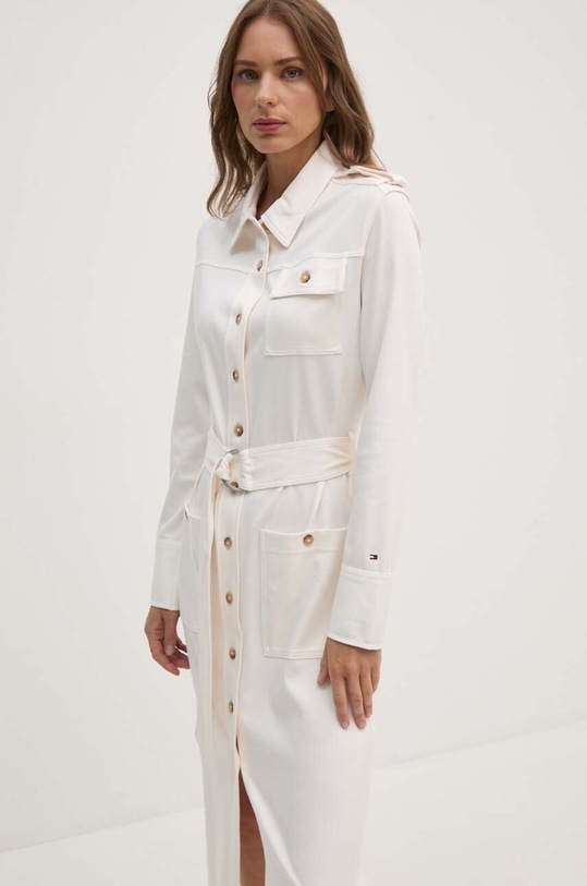 Платье Tommy Hilfiger бежевый WW0WW42269