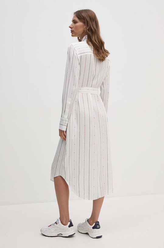Odzież Tommy Hilfiger sukienka WW0WW42302 biały