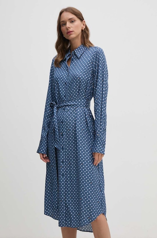 Tommy Hilfiger sukienka casual niebieski WW0WW42302