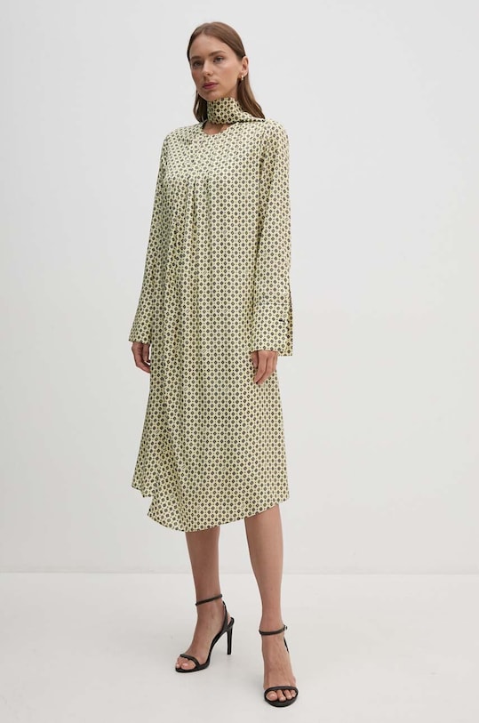 Tommy Hilfiger rochie WW0WW42318 galben AW24