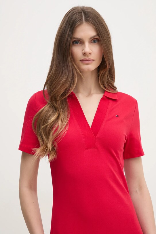 Платье Tommy Hilfiger красный WW0WW42567