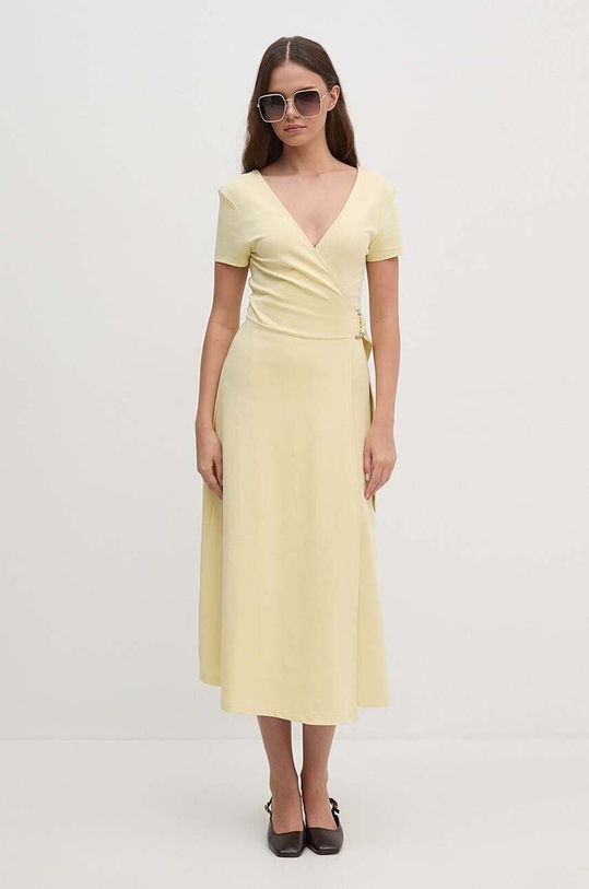 Tommy Hilfiger sukienka żółty WW0WW42578