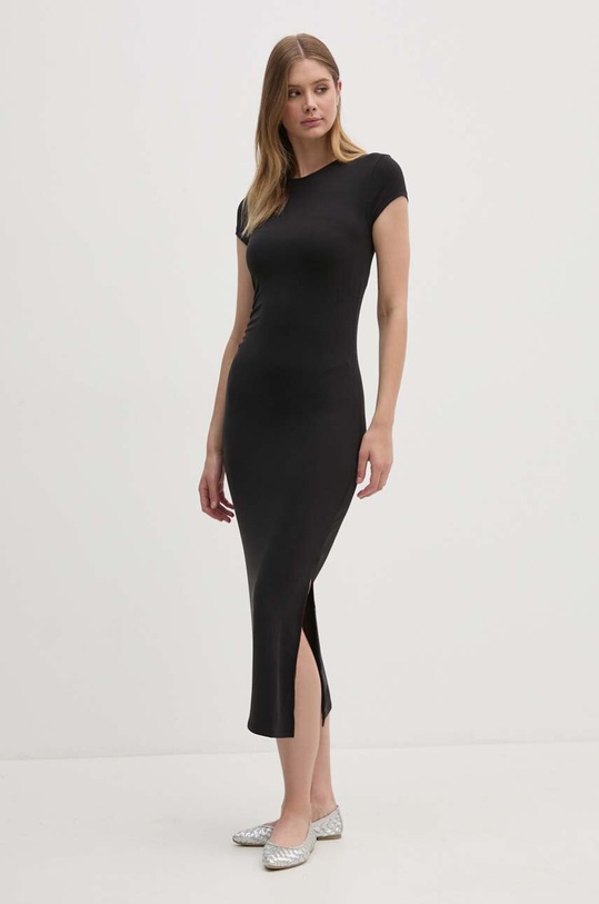 Calvin Klein Jeans rochie maxi negru J20J224064