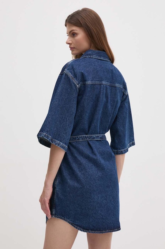 Îmbrăcăminte Calvin Klein Jeans rochie din denim J20J224748 bleumarin