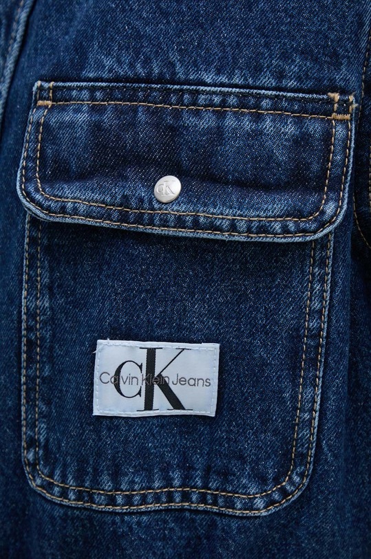 Calvin Klein Jeans rochie din denim J20J224748 bleumarin
