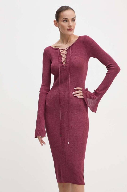 Patrizia Pepe sukienka casual różowy 8A1331.K1QZA