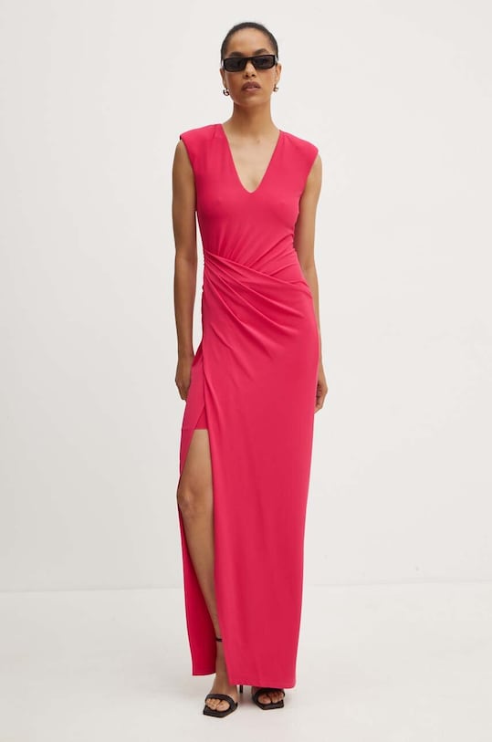 Платье Patrizia Pepe maxi розовый 8A1333.J113