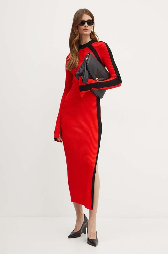 Patrizia Pepe sukienka 8A1338.K9J5 czerwony AW24
