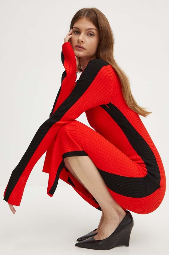 Patrizia Pepe sukienka 8A1338.K9J5 czerwony