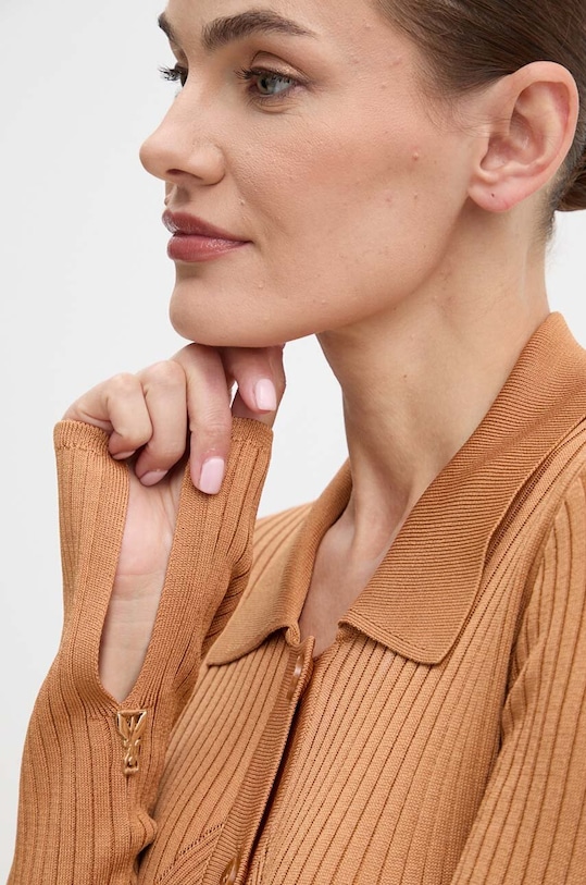 Patrizia Pepe sukienka 8A1339.K9J5 brązowy