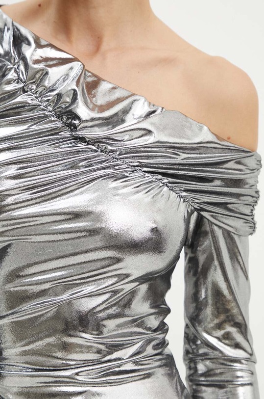 Šaty Patrizia Pepe 8A1340.J016 stříbrná