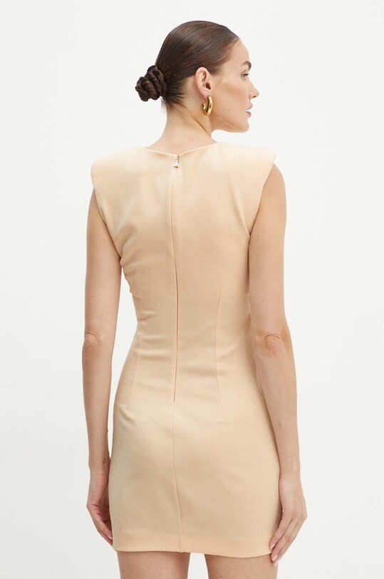 Odzież Patrizia Pepe sukienka 8A1363.A453 beżowy