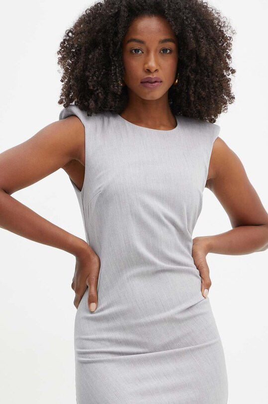 Šaty Patrizia Pepe sivá 8A1363.A453