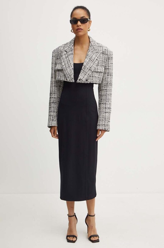 Šaty Patrizia Pepe 8A1371.J129 čierna AW24