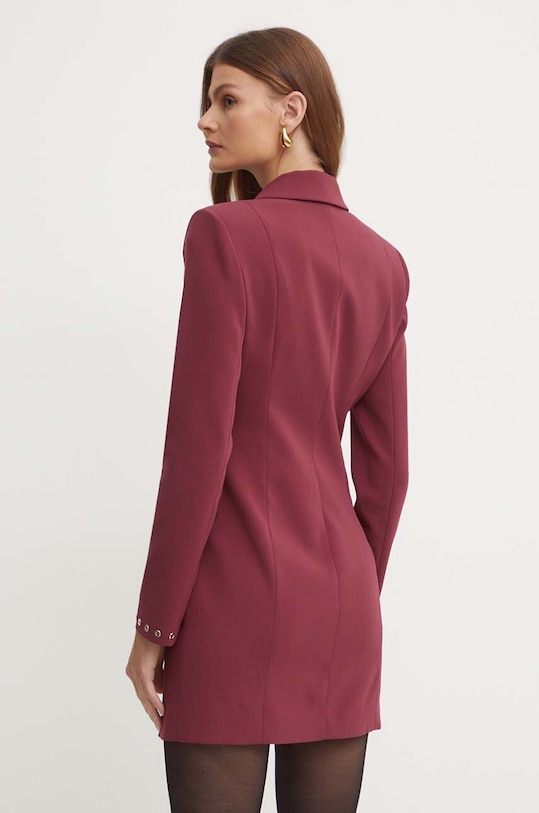 Odzież Patrizia Pepe sukienka 8A1398.A6F5 bordowy