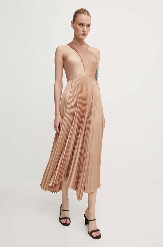 Одяг Сукня A.L.C. Athena II 6DRES02386 бежевий