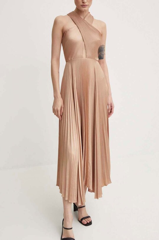 Сукня A.L.C. Athena II бежевий 6DRES02386