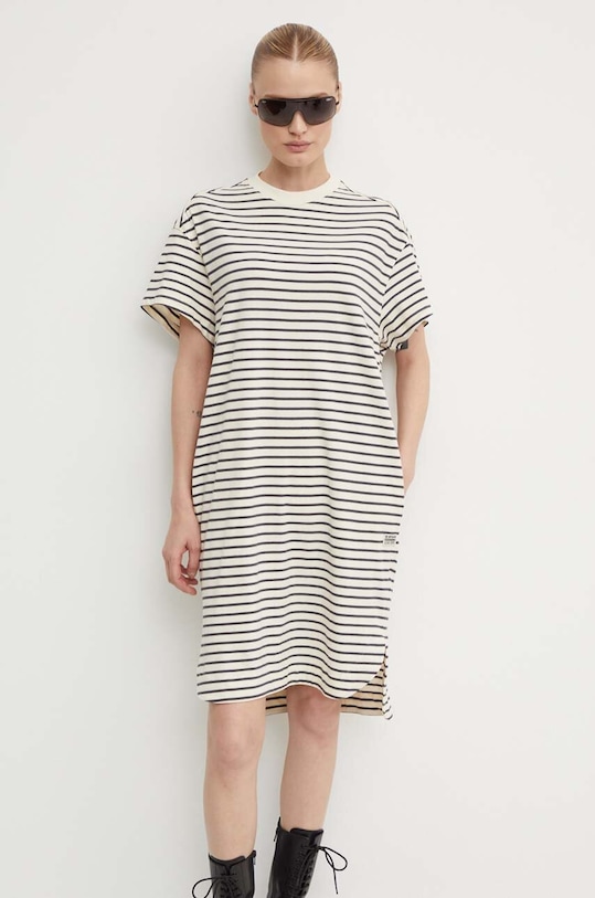 G-Star sukienka bawełniana D24484.C339 multicolor AW24