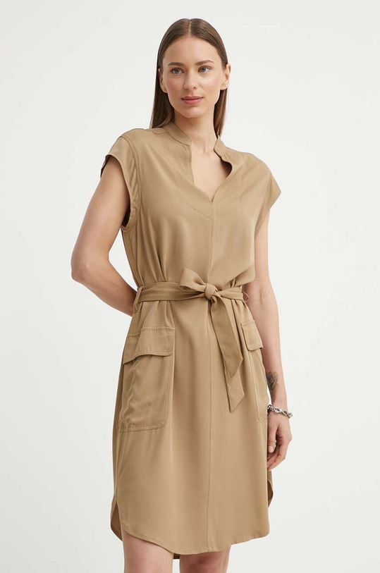 G-Star rochie mini bej D24622.D573