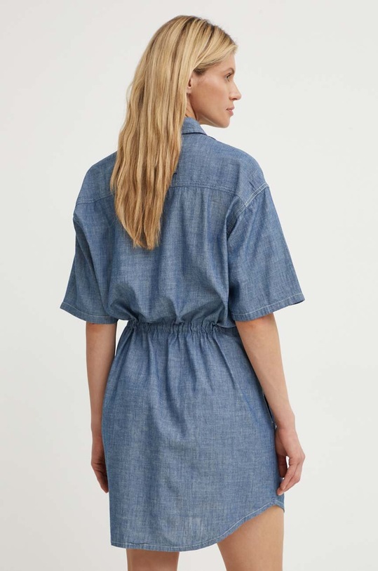 Odzież G-Star sukienka jeansowa D24874.D558 niebieski
