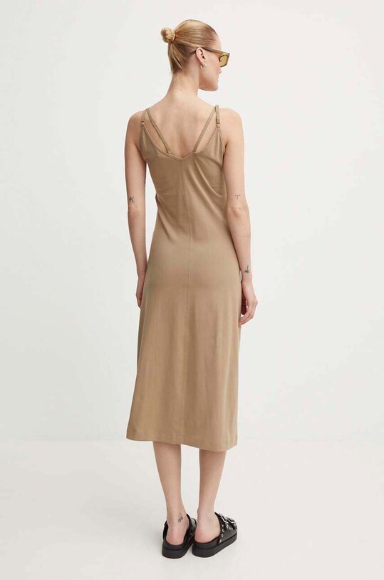 Îmbrăcăminte G-Star rochie din bumbac D24573.B771 maro