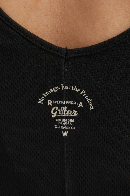 G-Star sukienka bawełniana D24572.D275 czarny