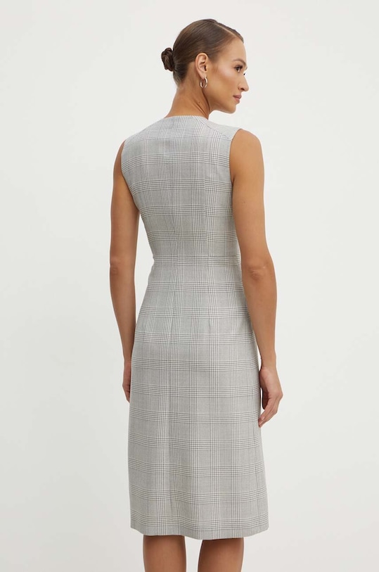 Ρούχα Μάλλινο φόρεμα BOSS 50518425 γκρί