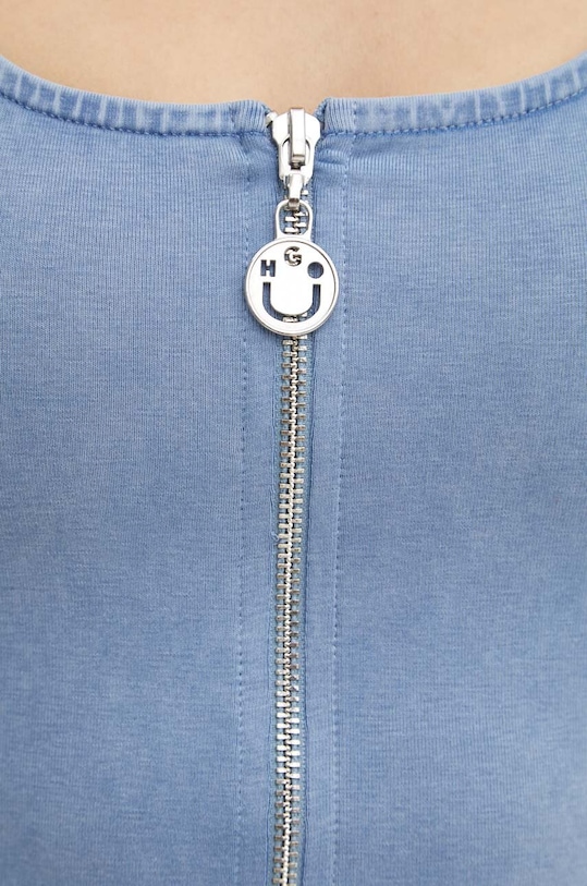 Hugo Blue rochie din denim 50518103 albastru