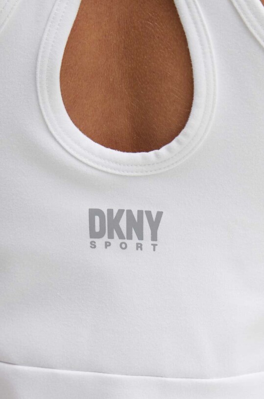 Φόρεμα DKNY DP4D4847 λευκό