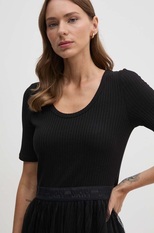 Dkny sukienka czarny P4DDSXMP
