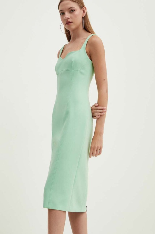 HUGO rochie mini verde 50518976