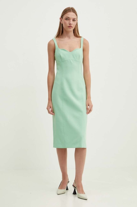 HUGO rochie 50518976 verde AW24