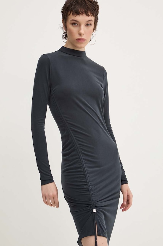 HUGO sukienka casual czarny 50518090