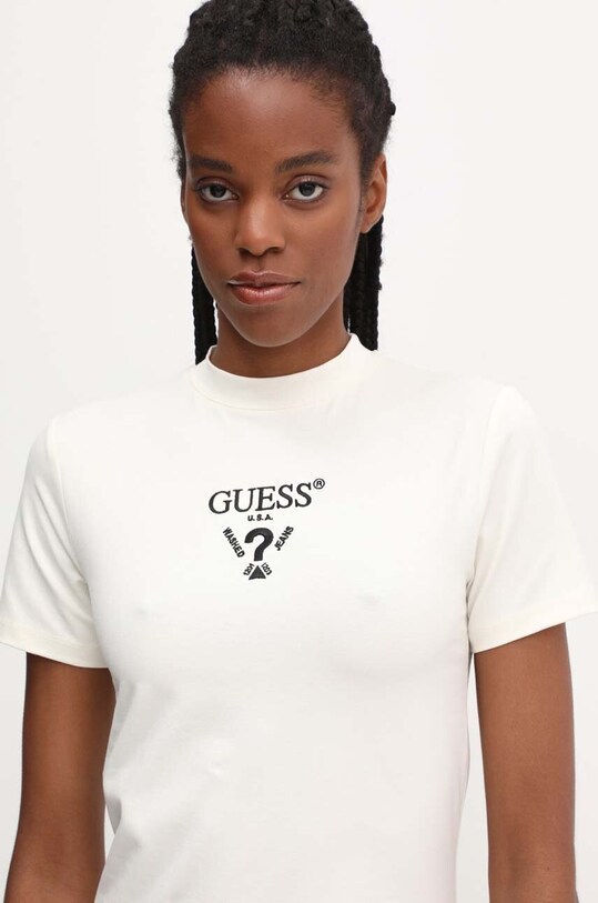 Рокля Guess COLETTE бежов V4YK02.KCDH1