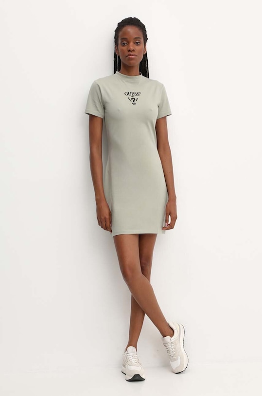 Guess ruha COLETTE rövid zöld V4YK02.KCDH1