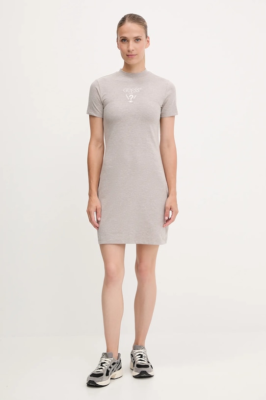 Guess rochie COLETTE V4YK02.KCDH1 bej SS25