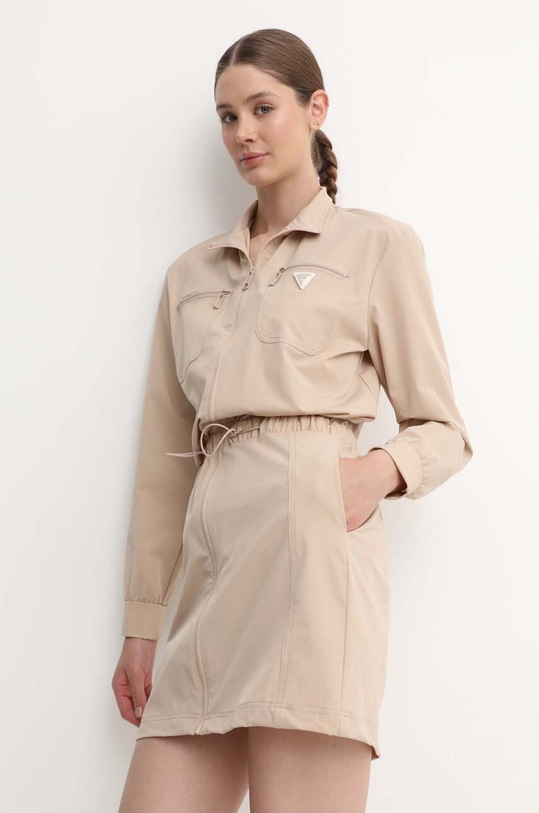 Šaty Guess AURLIE mini béžová V4YK01.WG982