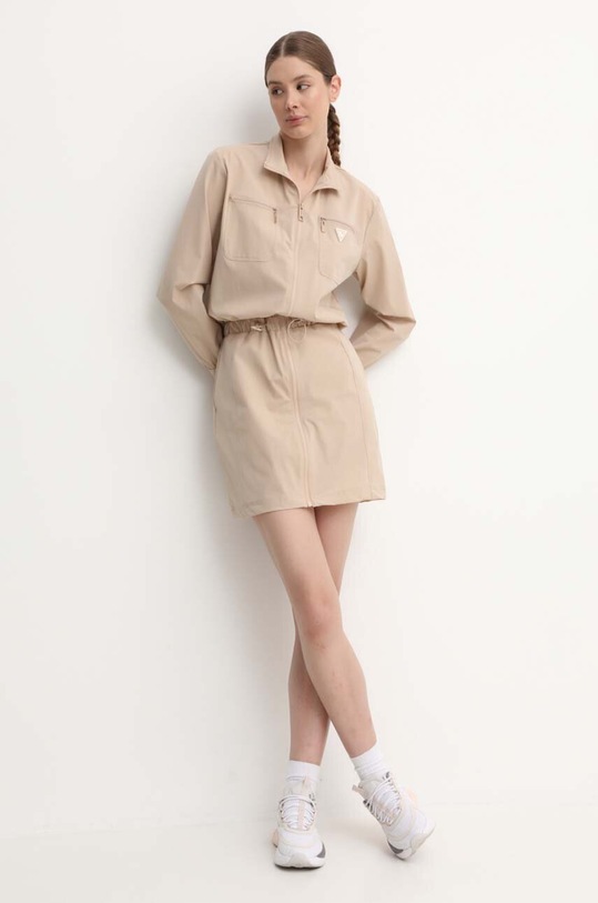 Šaty Guess AURLIE V4YK01.WG982 béžová AW24