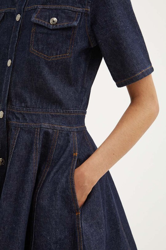 MSGM rochie din denim 3741MDA234.247766