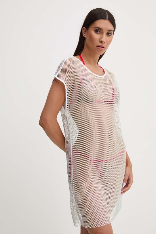 Plážové šaty Guess bílá E4YK01.KCDW0