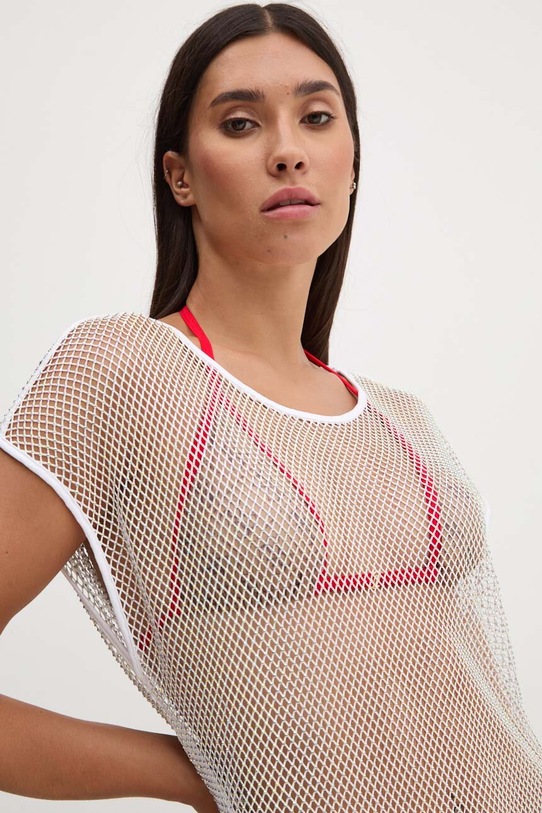 Plážové šaty Guess bílá E4YK01.KCDW0