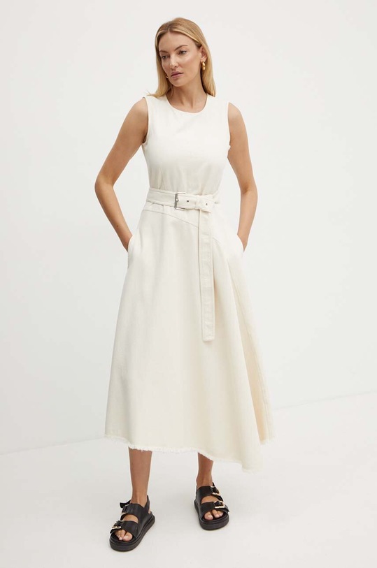 Džínové šaty Weekend Max Mara 2425226051600 béžová AW24