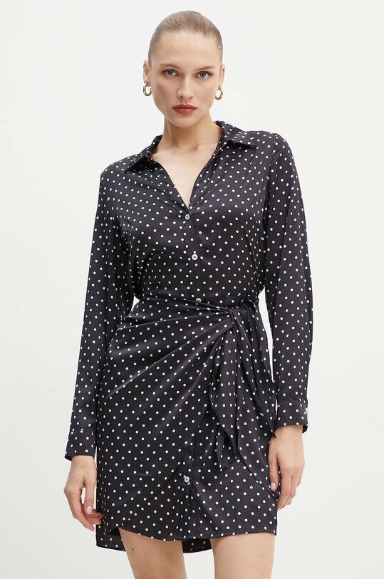 Платье Guess ALYA узор чёрный W4YK35.WF1T2
